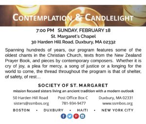 SSM Contemplation and Candlelight 2-18