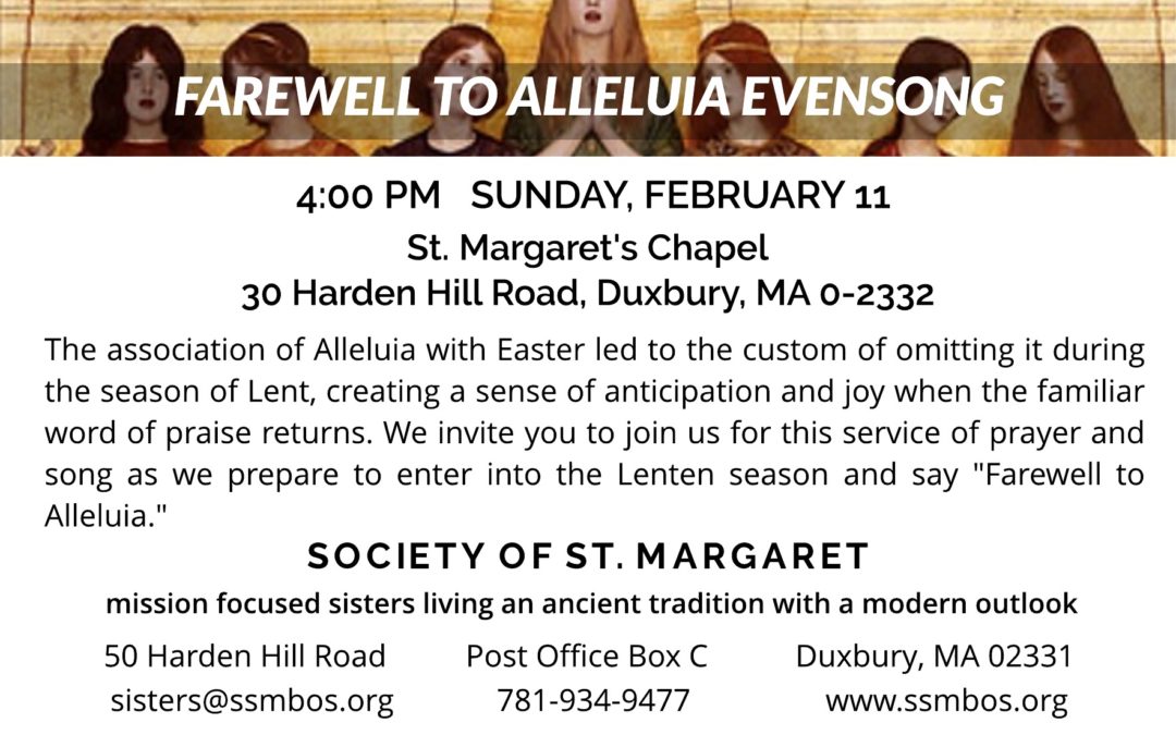 Farewell to Alleluia Evensong