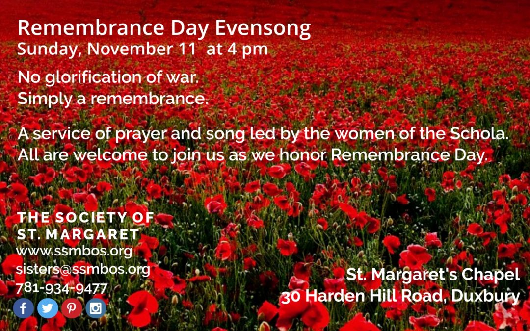 Remembrance Day Evensong